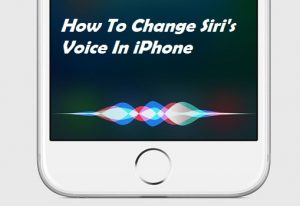 How To Change Siri Voice In iPhone